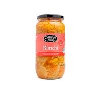The Cultured Food Company Award Winning Kimchi 1kg - Authentic Korean Fermented Cabbage with Radishes & Fish Sauce - Probiotic Rich - Perfect for Ramen, Noodles & Kimchi Dishes - Unpasteurised