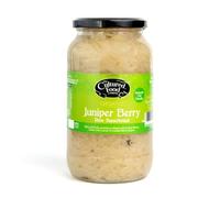 The Cultured Food Company Organic Juniper Berry Sauerkraut 1kg | Raw & Unpasteurised | Traditionally Fermented | Organic | Vegan |100% Natural Ingredients | Small Batch | Artisan Crafted