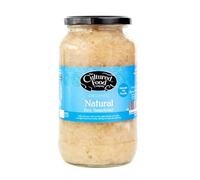 The Cultured Food Company Organic Sauerkraut 1kg | Raw & Unpasteurised | Raw & Unpasteurised | Traditionally Fermented | Vegan | 100% Natural Ingredients | Small Batch