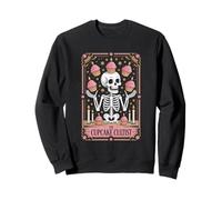The Cupcake Cultist Skeleton Juggling Cupcakes Sweatshirt