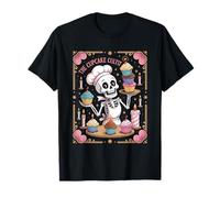 The Cupcake Cultit Skeleton Baker Spooky Cupcakes T-Shirt
