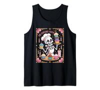 The Cupcake Cultit Skeleton Baker Spooky Cupcakes Tank Top