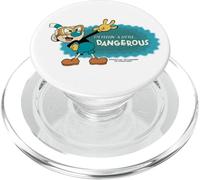 The Cuphead Show! Mugman "Im feelin' a little... Dangerous" PopSockets PopGrip for MagSafe