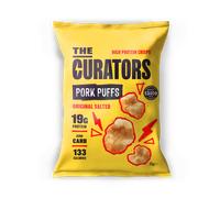 The Curators High Protein Original Salted Pork Puffs 25g