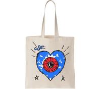 The Cure 1992 Wish Tour Canvas Tote Bag - Reusable Cotton Shopping Bag, Natural