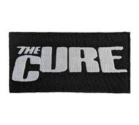 The Cure Band Logo Woven Patch Accessory Size
