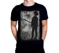 The Cure - Boys Don't Cry - Mens T-Shirt - Black - XL