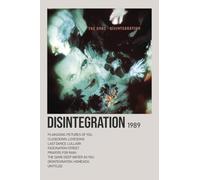 The Cure Disintegration A3 Print Poster Wall Art Decor Kitchen Bedroom Living Room Hall Bathroom Album Gift
