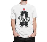 The Cure Friday I'm in Love Men T Shirt Robert Smith Tee Men's Sizes White