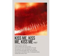 The Cure Kiss Me Kiss Me Kiss Me A4 Print Poster Wall Art Home Decor Album Gift Present Photo Living Room Dining Room Bedroom Hall Loft Office Unframed