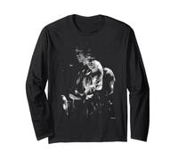 The Cure Live Robert Smith 1982 By David Corio Long Sleeve T-Shirt