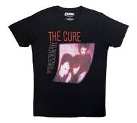 The Cure Men's Pornography Photo Warped T-Shirt in Black | Size: Medium The Cure Black M