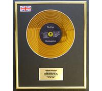 THE CURE /MINI GOLD DISC DISPLAY/LIMITED EDITION/COA/ DISINTEGRATION