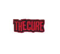 The Cure Red Patch Badge Embroidered Iron on Applique Souvenir Accessory