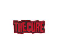 The Cure Red Pop Rock Wave Gothic Band Patch Badge Embroidered Iron on Applique Souvenir Accessory