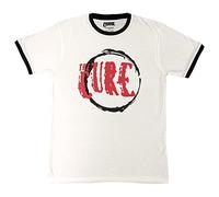 The Cure Ringer T Shirt Circle Band Logo Official Unisex White L