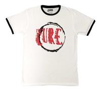The Cure Ringer T Shirt Circle Band Logo Official Unisex White XL