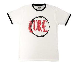 The Cure Ringer T Shirt Circle Band Logo Official Unisex White XL