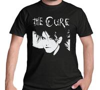The Cure Robert T Shirt Official Black Classic Goth Rock Retro Merchandise New