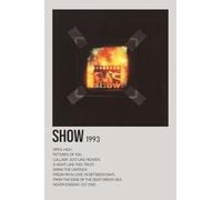 The Cure Show A3 Print Poster Wall Art Home Decor Album Gift Present Photo Living Room Dining Room Bedroom Unframed Concert Tour Gig Live Show Music Arena