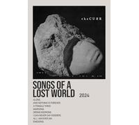 The Cure Songs Of A Lost World A3 Print Poster Wall Art Home Decor Album Gift Present Photo Living Room Dining Room Bedroom Unframed Concert Tour Gig Live Show Music Arena