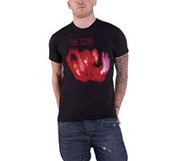 The Cure T Shirt Pornography Cover Band Logo Official Mens Black M