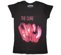 The Cure T Shirt Pornography Official Womens Boyfriend Fit Black M