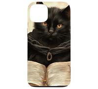 The Curious Black Cat Book of Magic Case for iPhone 13