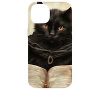 The Curious Black Cat Book of Magic Case for iPhone 14