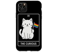 The Curious - Cute Minimalist Dinosaur LGBT Tarot Art for Pr Case for iPhone 11 Pro Max