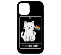 The Curious - Cute Minimalist Dinosaur LGBT Tarot Art for Pr Case for iPhone 12/12 Pro