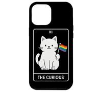 The Curious - Cute Minimalist Dinosaur LGBT Tarot Art for Pr Case for iPhone 12 Pro Max