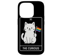 The Curious - Cute Minimalist Dinosaur LGBT Tarot Art for Pr Case for iPhone 14 Pro