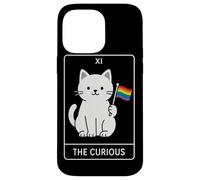 The Curious - Cute Minimalist Dinosaur LGBT Tarot Art for Pr Case for iPhone 14 Pro Max
