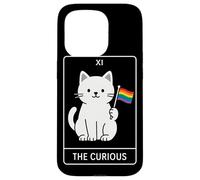 The Curious - Cute Minimalist Dinosaur LGBT Tarot Art for Pr Case for iPhone 15 Pro
