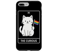The Curious - Cute Minimalist Dinosaur LGBT Tarot Art for Pr Case for iPhone 7 Plus/8 Plus