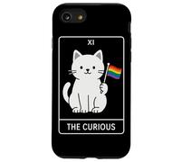 The Curious - Cute Minimalist Dinosaur LGBT Tarot Art for Pr Case for iPhone SE (2020) / 7 / 8