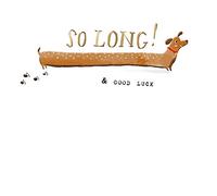 The Curious Inksmith So Long & Good Luck Greeting Card Artistic Greetings Cards CISO1034