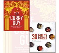 the curry guy,30 minute curries 2 books collection set - recreate over 100 of the best british indian restaurant recipes at home
