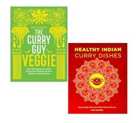 The Curry Guy Veggie by Dan Toombs & Healthy Indian Curry Dishes by Hari Ghotra 2 Books Collection Set