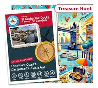 The curse of Blackbeard's treasure - St Katharine Docks and The Tower of London Treasure Trail : Treasure Hunt : A Self Guided Mystery Guide