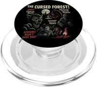 The Cursed Forest Movie Poster Vintage Halloween Forest PopSockets PopGrip for MagSafe