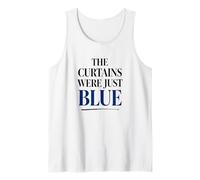 The Curtains were Just Blue Literary Humor English Teacher Tank Top