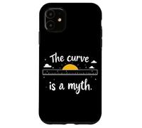 The Curve Is A Myth Flat Earth Society Case for iPhone 11