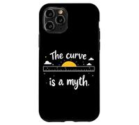 The Curve Is A Myth Flat Earth Society Case for iPhone 11 Pro
