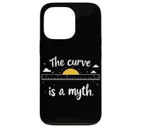 The Curve Is A Myth Flat Earth Society Case for iPhone 13 Pro