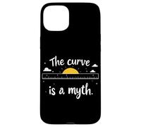 The Curve Is A Myth Flat Earth Society Case for iPhone 15 Plus