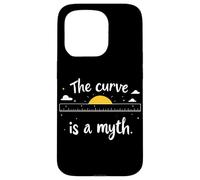 The Curve Is A Myth Flat Earth Society Case for iPhone 15 Pro