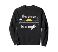 The Curve Is A Myth Flat Earth Society Sweatshirt