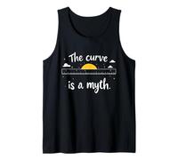 The Curve Is A Myth Flat Earth Society Tank Top